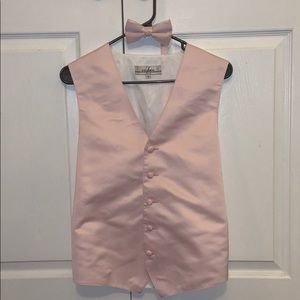 Vest and bow tie